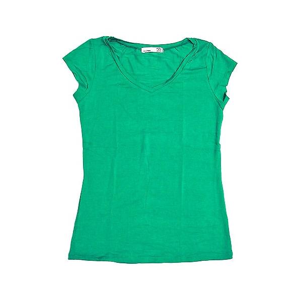 レディース 半袖 Tシャツ Mサイズ グリーン 着丈55 60cm アジアンファッション アジアン雑貨 バリ