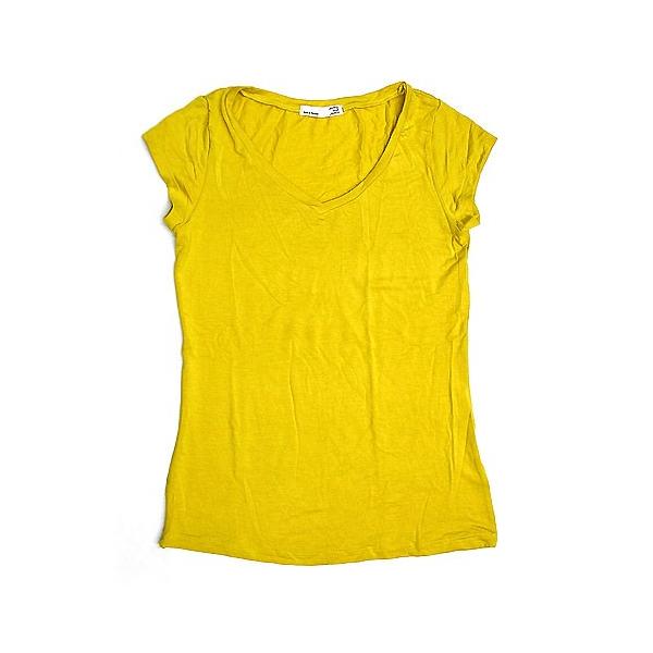 レディース 半袖 Tシャツ Mサイズ イエロー 着丈55 60cm アジアンファッション アジアン雑貨 バリ