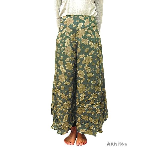 タイパンツ レディース グレー ガウチョパンツ ヨガパンツ ロング 女性ボトム おしゃれなワイドパンツ アジアン雑貨 アジアンファッション Tpnd アジアン雑貨アンカサ 通販 Yahoo ショッピング