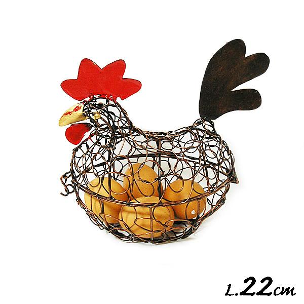 カラフルな鶏デザイン皿 エッグ 玉子 卵 フランス 蚤の市 アンティーク レトロ カラフルな鶏デザイン皿 エッグ 玉子 卵 フランス 蚤の市