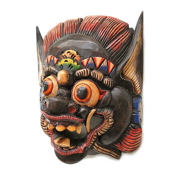 木彫り お面 マスク バロン 壁掛 Lサイズ 34cmｘ28cm アジアン バリ タイ インドネシア ランダ 雑貨 Buyee Buyee Japanese Proxy Service Buy From Japan Bot Online