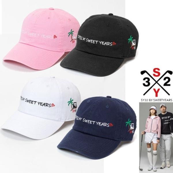 SY32 by SWEET YEARS YEARS☆GOLF SYG-23SUM-50 6-PANEL LOW CAP