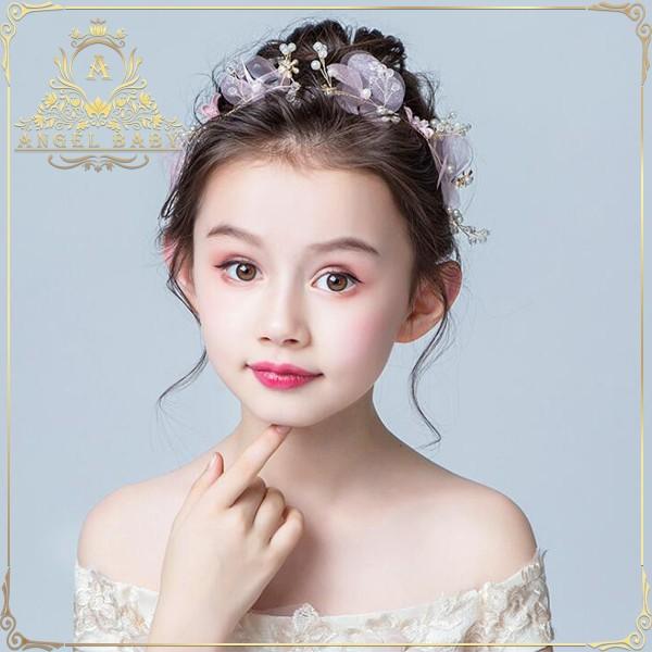 子供ヘアアクセサリー フラワーティアラカチューシャ キッズ髪飾り フラワーガール子供フォーマルドレス ピアノ発表会ドレス結婚式 Km109 Angel Baby 通販 Yahoo ショッピング