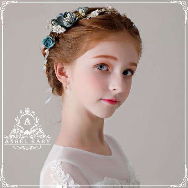 年末セール子供ヘアアクセサリー 子ども花輪 カチューシャ キッズ髪飾り フラワーガール子供フォーマル ピアノ発表会ドレス結婚式 Dejapan เสนอราคาและซ อญ ป นท ม ค านายหน า 0