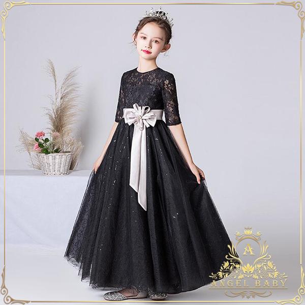 子供 ロングドレス ピアノ ジュニア 子どもフォーマル発表会 結婚式