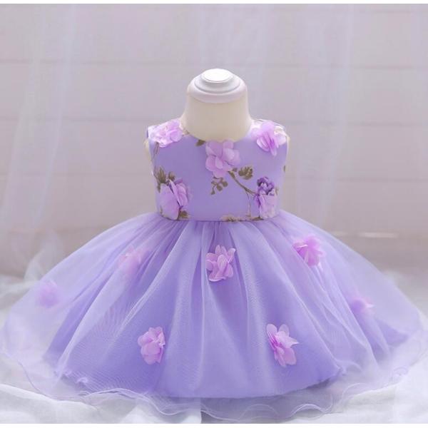 ベビードレス 結婚式 お宮参り 新生児 セレモニードレス 女の子 夏