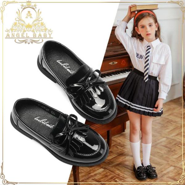 フォーマルシューズ 子供靴 ピアノ発表会 セレモニーシューズ Pu女の子 ｊｋダンス靴 カジュアル 子どもシューズ 結婚式 卒業式 七五三 入学式 Xz290 Angel Baby 通販 Yahoo ショッピング