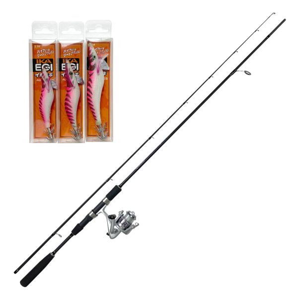 ライズウェイ 釣れるンジャー エギングセット 8.0ft [5] : 釣具の