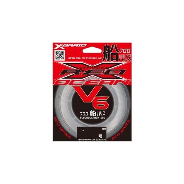 YGK XBRAID レッドオーシャン V6 船ハリス 100m 16号〜18号 YGK XBRAID レッドオーシャン V6 船ハリス 100m 16号〜18号