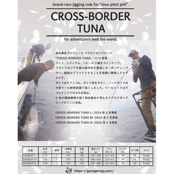 GARAGE NAGI（ガレージナギ） クロスボーダーツナ（TUNA） M