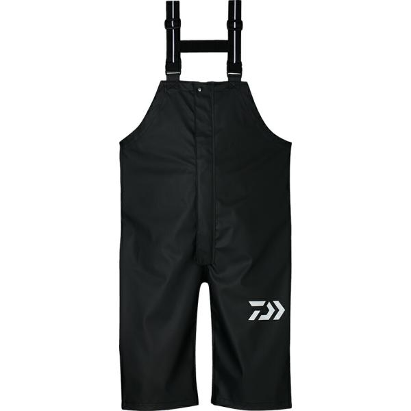【新品】DAIWA PUオーシャン ハーフサロペット DR-6323P M 防水 ダイワ (Daiwa) DR-6323P ブラック Mサイズ （PUオーシャンハーフ
