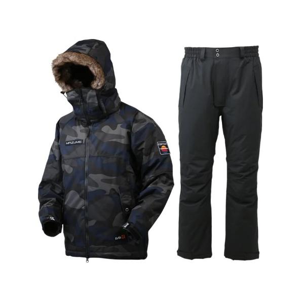 mazume (ORANGE&BLUE) MZFW-795 ブラックカモ LLサイズ CONTACT ALL