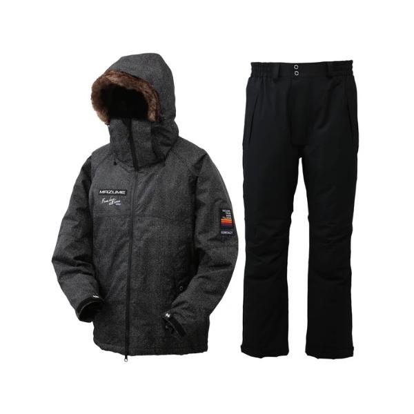 mazume (ORANGE&BLUE) MZFW-870 ブラックへリーンボーン Mサイズ