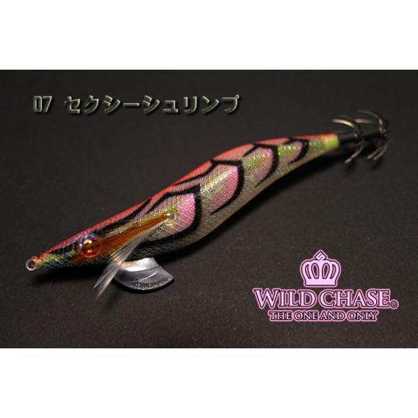 スクイッドマニア ワイルドチェイス 3.0号 #07 セクシーシュリンプ [スレイカに効くBLUE glow]  squidmania wildchase スクマニ
