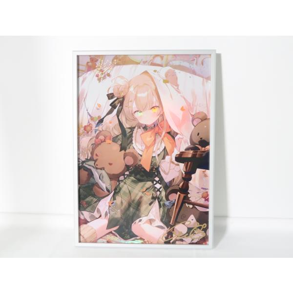 NEW GAME 直筆サイン入り アートグラフ 描き下ろし 2種 複製原画 88グラフ ミニ1（Rabbit）/カンザリン(直筆サイン入り/限定100枚）