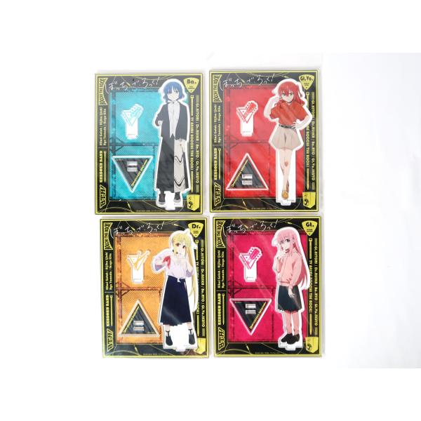 全4種セット ひとり＆虹夏＆リョウ＆郁代 ぼっち・ざ・ろっく! 結束バンド 物販会場はこちらです アクリルフィギュア