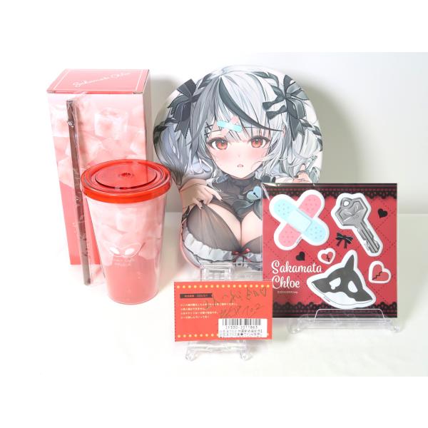 沙花叉クロヱ 地雷新衣装記念フルセット(おっぱいマウスパッドケース