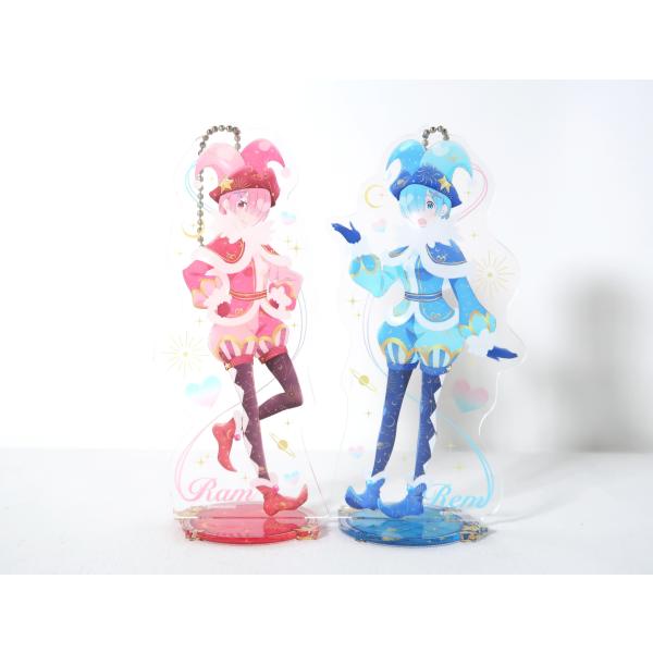 2種セット レム/ラム アクリルスタンドキーホルダー ラムとレムの誕生