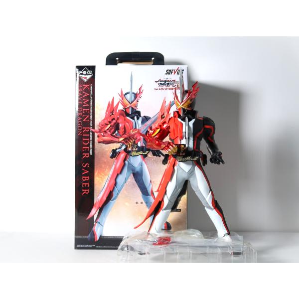 仮面ライダーセイバー ブレイブドラゴン 一番くじ 仮面ライダーセイバー NO.01 feat.レジェンド SOFVICS A賞 フィギュア