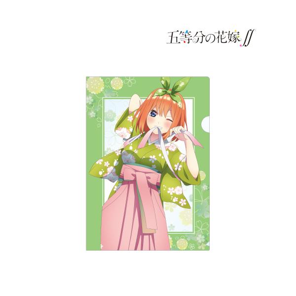 五等分の花嫁 描き下ろしイラスト 桜和装ver クリアファイル 四葉 Anihobi ヤフー店 通販 Yahoo ショッピング