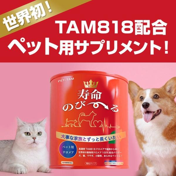 ペッタム寿命のび〜る　７０ｇ　10本セット　動物用サプリメント ペット用 サプリメント ペッタム 寿命のびーる ペット テロメア