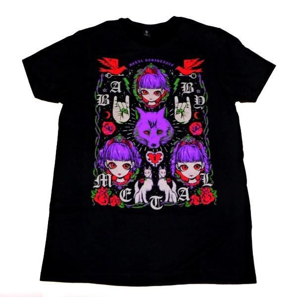 未使用品 8枚セット Lサイズ BABY L tシャツ ベビーメタル BABYMETAL ベビーメタル WATCHFOX(PURPLE FOX) オフィシャル バンドT