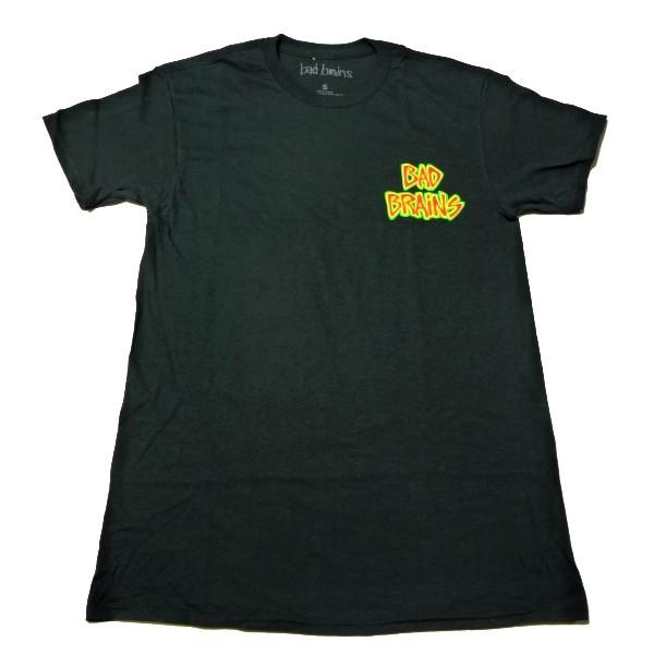 BAD BRAINS バッドブレインズ LOGO FRONT オフィシャル バンドTシャツ