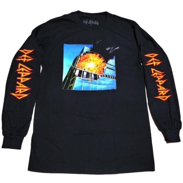 DEF LEPPARD デフレパード PYROMANIA MENS LS オフィシャル バンドT