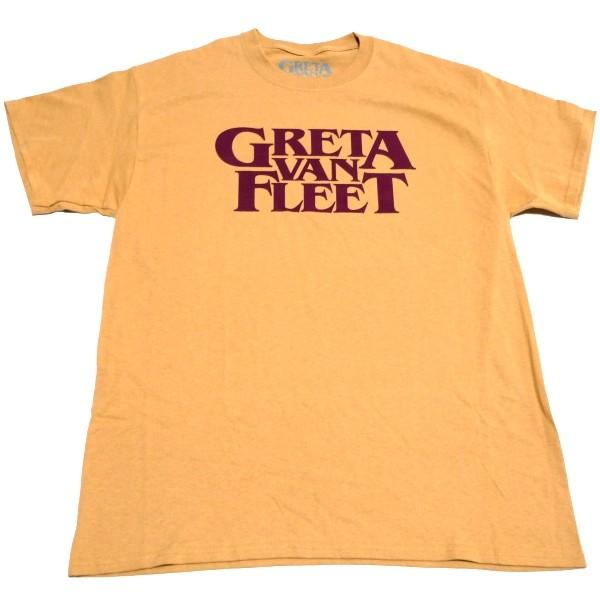 GRETA VAN FLEET グレタ・ヴァン・フリート OLD GOLD LOGO 