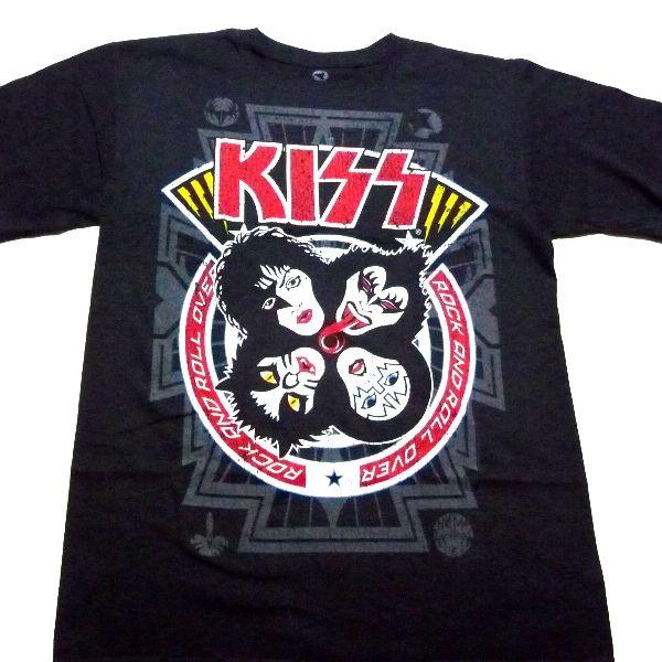 メール便対応可】KISSキッス ROCK N ROLL OVER オフィシャルバンドT 