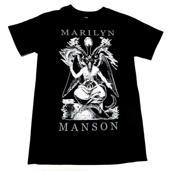 Marilyn Manson マリリンマンソン Baphomet オフィシャルバンドtシャツ 1梱包2枚までメール便対応可 Marilynmanson Baphomet Animal Rock 通販 Yahoo ショッピング