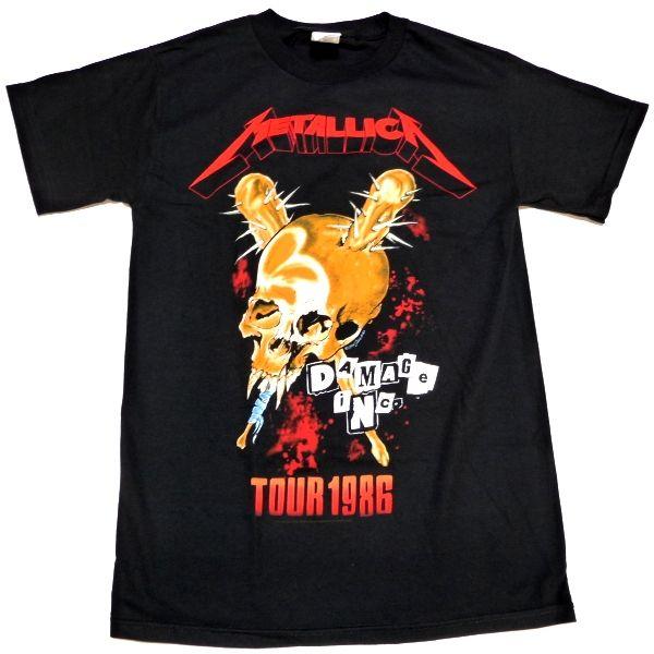 メール便対応可】METALLICA メタリカ TOUR 86 オフィシャル バンドT