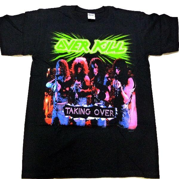 OVERKILL オーヴァーキル TAKING OVER 2 オフィシャルバンドTシャツ