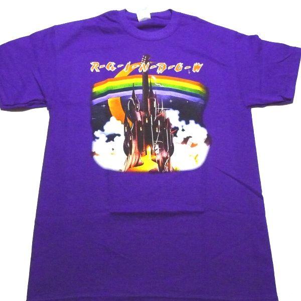 RAINBOW レインボー PURPLE オフィシャル バンドTシャツ / 2枚まで 
