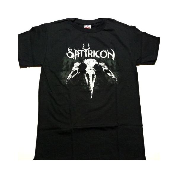 メール便対応可 Satyricon サテリコン サティリコン Crow Skull オフィシャルバンドtシャツ Satyricon Crowskull Animal Rock 通販 Yahoo ショッピング