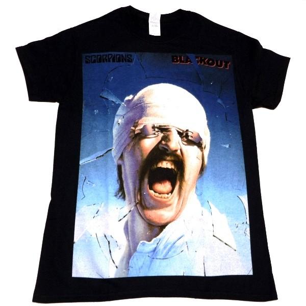 SCORPIONS スコーピオンズ BLACKOUT オフィシャルバンドTシャツ / T