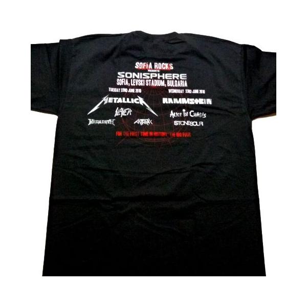 The Big Four �r�b�O�t�H�[ Sonisphere Festival2010 Bulgaria �\�j�X�t�B�A �t�F�X �u���K���A �I�t�B�V���� �c�A�[T�V���c