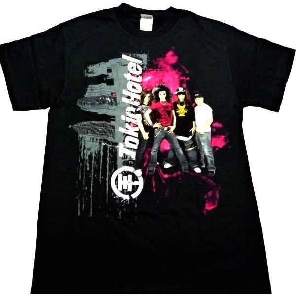 TOKIO HOTEL トキオ・ホテル SCAPE オフィシャル バンドTシャツ / 2枚