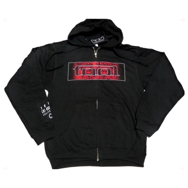 TOOL パーカー PULLOVER HOODIE グッズ　新品 animal-rock_tool-redfaceziphoodie