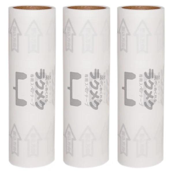 コイルプロモーション　楽〜にめくれる ラクメク専用スペアテープ ３巻入ラクメク専用のスペアテープです。本体設計に合わせ、2本の非粘着ラインを作成。テープをよりめくれやすくしています。使用するにはラクメク本体が必要になります。収納ケース付き本...