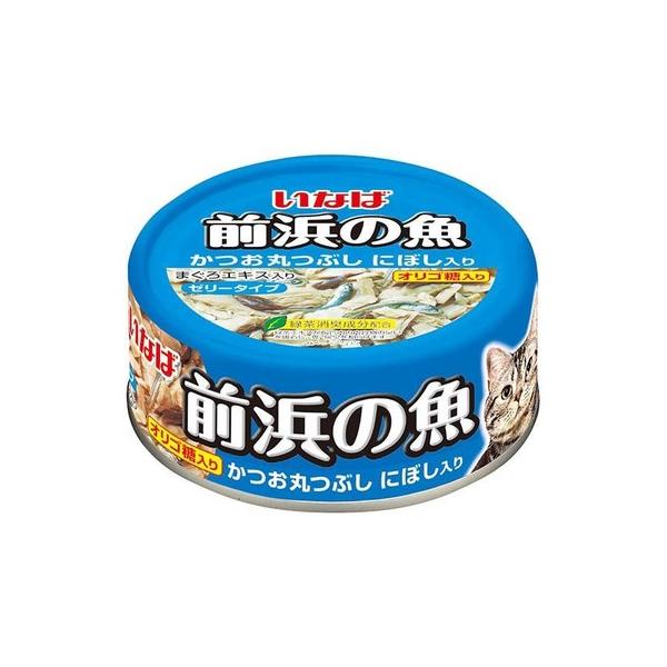 前浜の魚 いなば かつお丸つぶし にぼし入り 115g : アニマル
