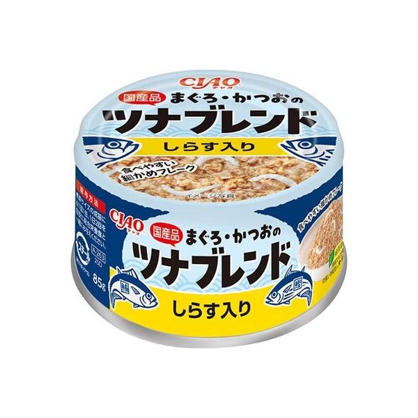 CIAO まぐろ・かつおのツナブレンド缶 しらす入り ８５ｇ