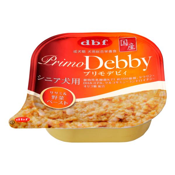 デビフ プリモデビィ シニア犬用 ササミ＆野菜ペースト ９５ｇ