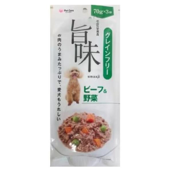 旨味パウチ グレインフリー ビーフ&野菜
