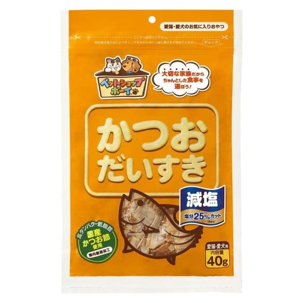 マルトモ 減塩かつおだいすき ４０ｇ