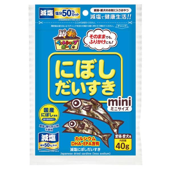 マルトモ 減塩 にぼしだいすき ミニ ４０ｇ