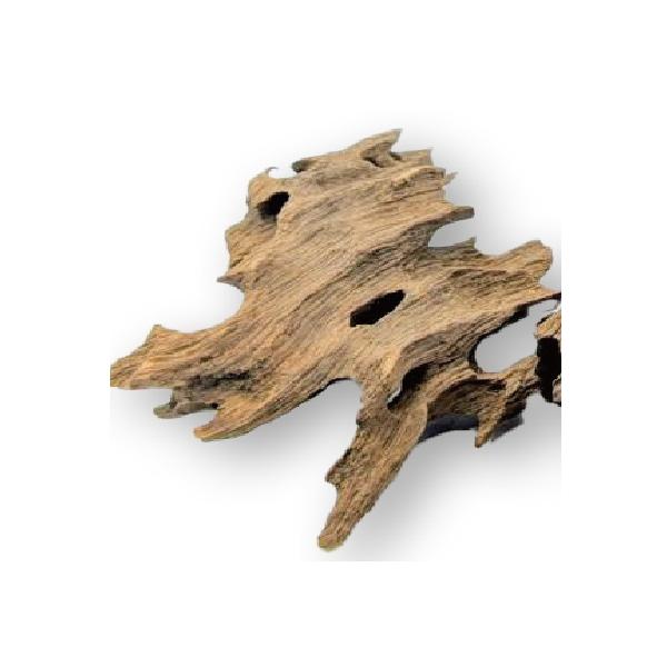 ソネケミファ　ケーブウッド Ｓ薄く、穴がいくつも開いている形が特徴的な沈みやすい中国産流木。小型水槽やテラリウムのレイアウトに最適です。---対象---小型水槽やテラリウムなど---原産国---中国---サイズ---約W170×H50×D4...