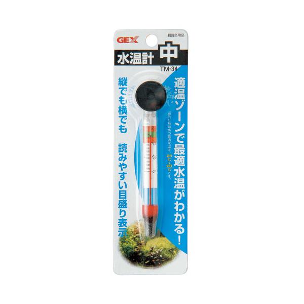 他サイト： GEX 水温計 中 TM-34の商品画像