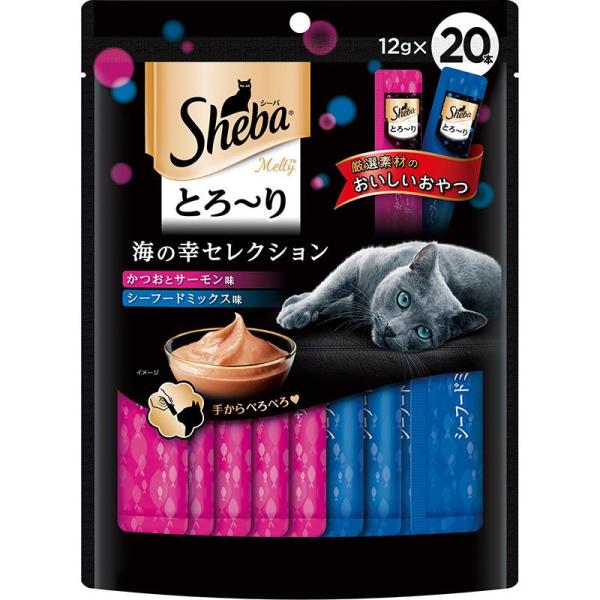 シーバ とろ〜りメルティ 海の幸セレクション 12g×20本