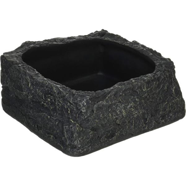 ビバリア　バブルディッシュＭエアーチューブが通せる爬虫類用エサ＆水入れです。エアーチューブが通せる事により、気泡で水が動くので生体がわかりやすく、いつも水が新鮮です。返しのある形状になっているので水や餌がこぼれにい仕組みになっています。コー...